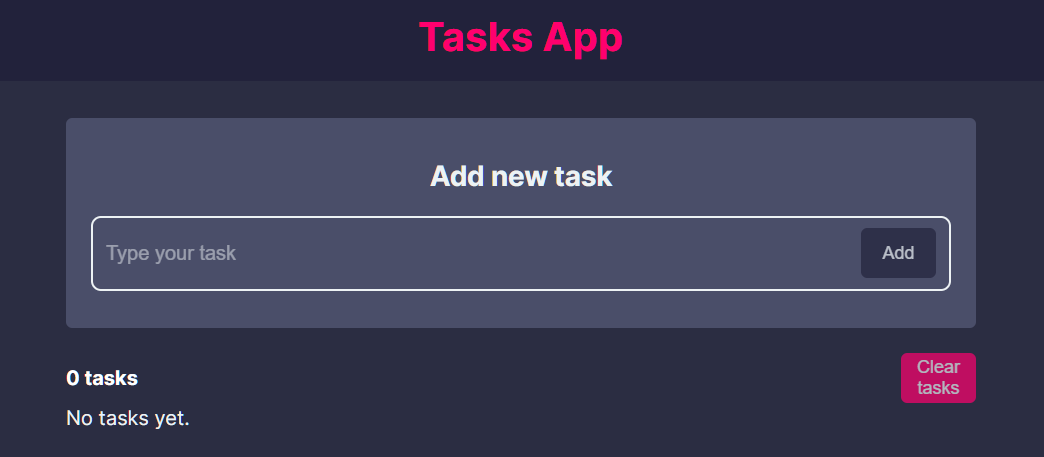Tasks App project thumbnail